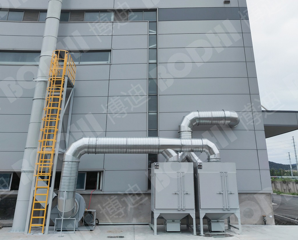 风电齿轮箱工厂焊烟除尘项目